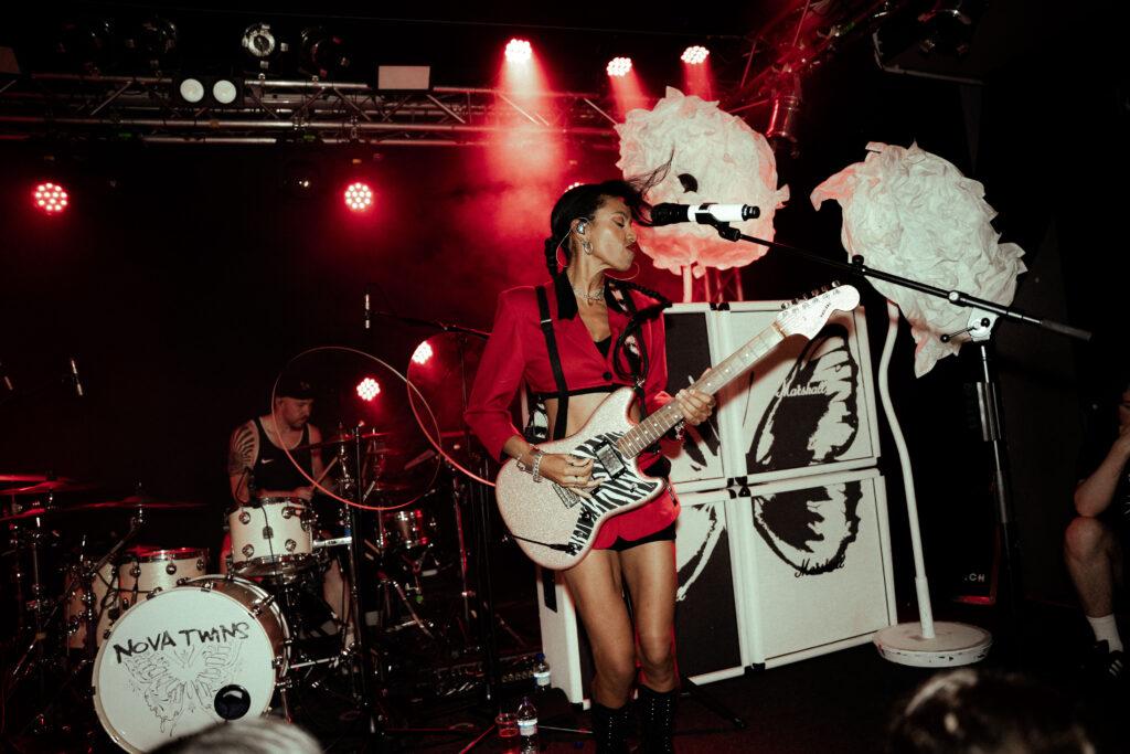 Nova Twins, Berlin 2025 by ©Nicole Sassi, shot for Showgraphers