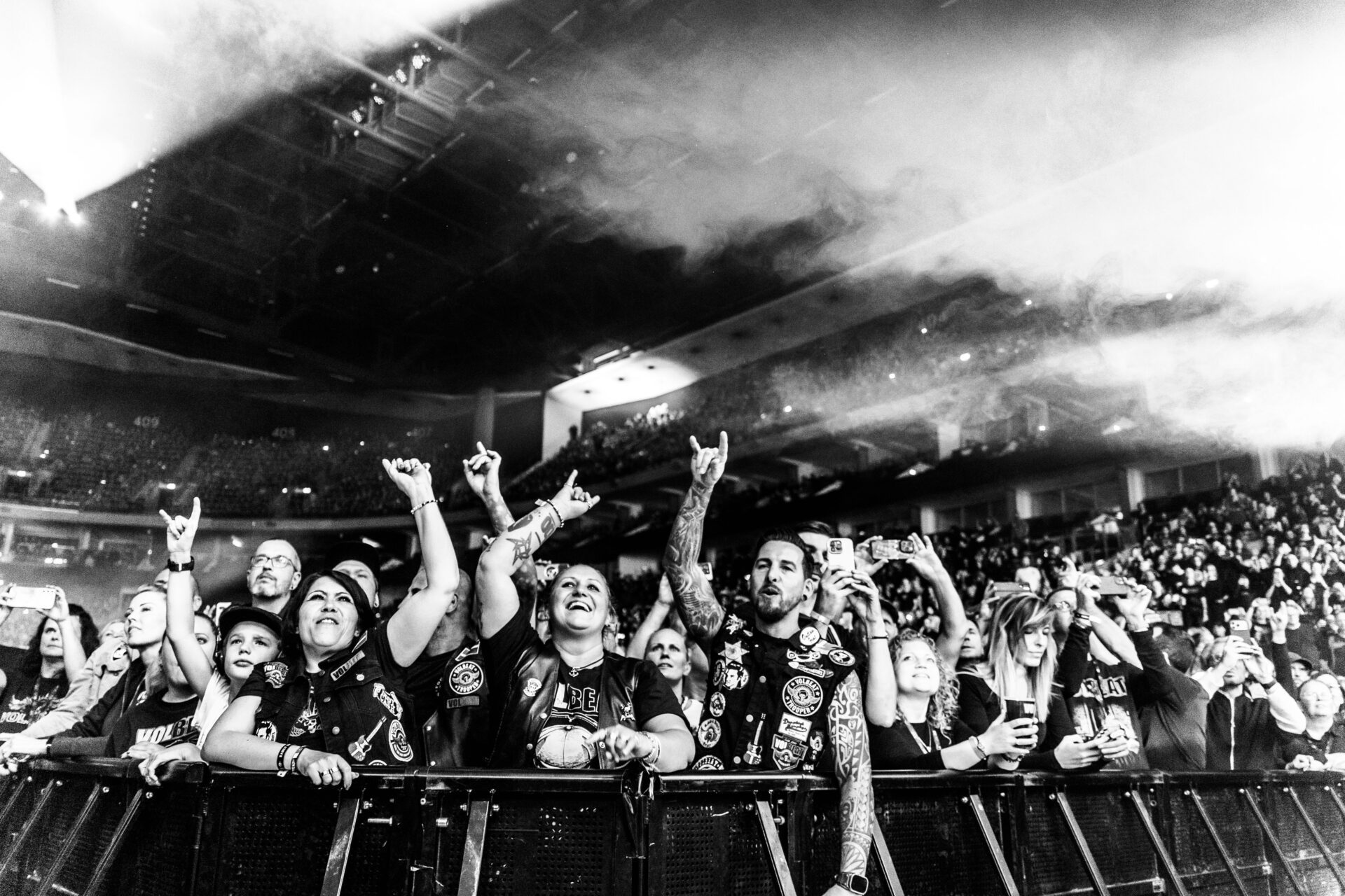 Volbeat, Berlin 2025 by ©Nicole Sassi, shot for Showgraphers